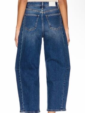 Pistola Barrel Jeans Eli Mid Rise Wide Leg Jeans in Augustus 31